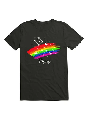 Pisces Astrology Zodiac Sign LGBT T-Shirt