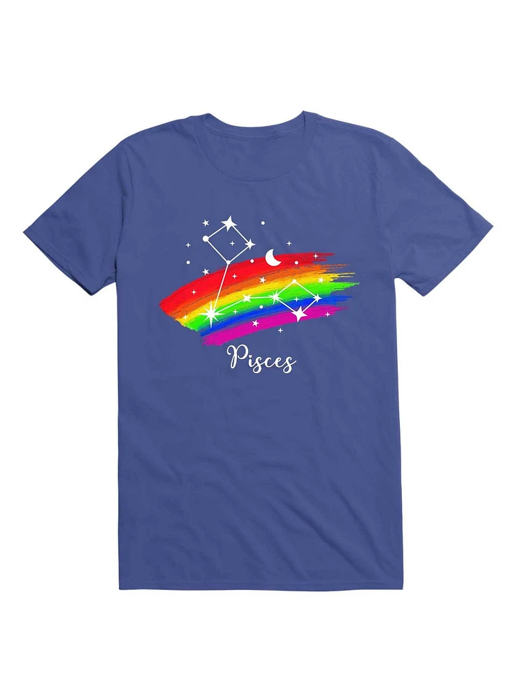 Pisces Astrology Zodiac Sign LGBT T-Shirt