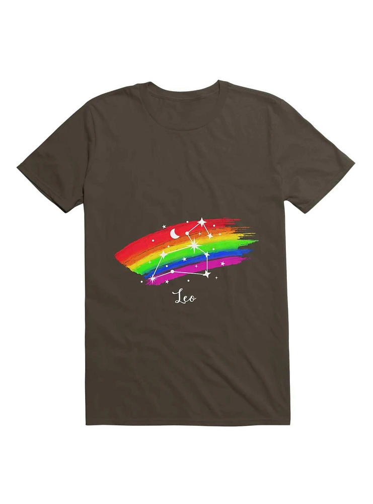 Leo Astrology Zodiac Sign LGBT T-Shirt