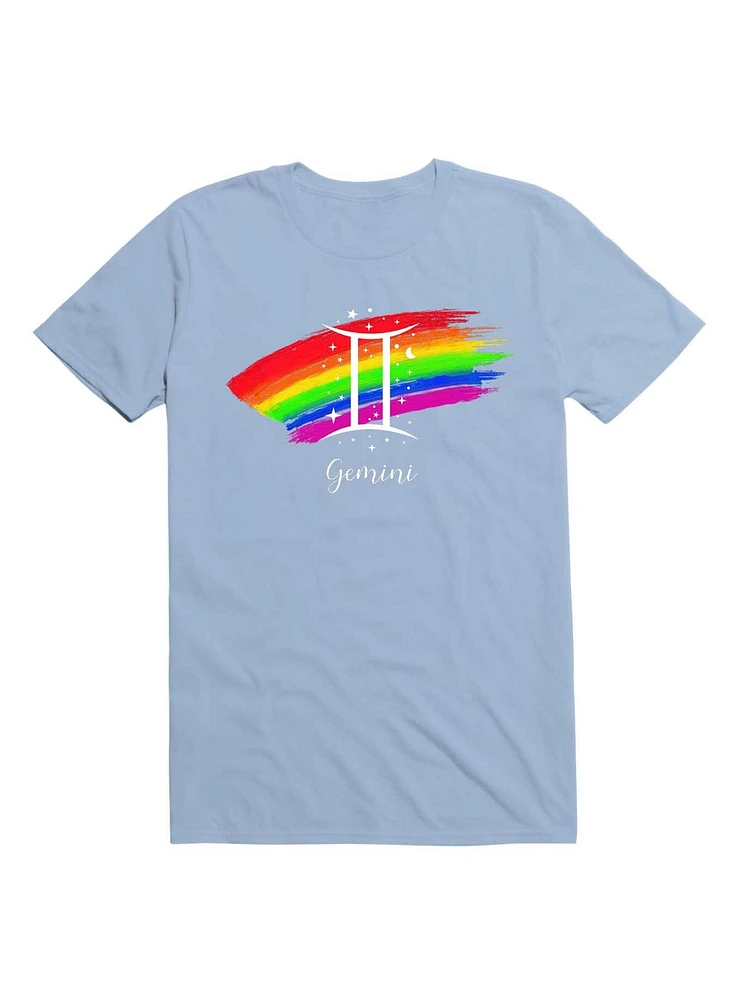 Gemini Astrological Zodiac Sign LGBT T-Shirt