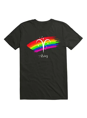 Aries Astrology Zodiac LGBT T-Shirt