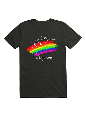 Aquarius Astrology Zodiac Sign LGBT T-Shirt