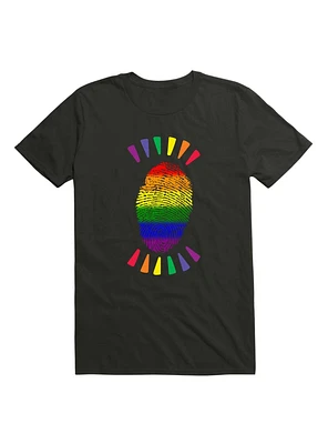 LGBT Finger Print T-Shirt