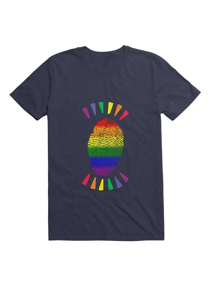 LGBT Finger Print T-Shirt