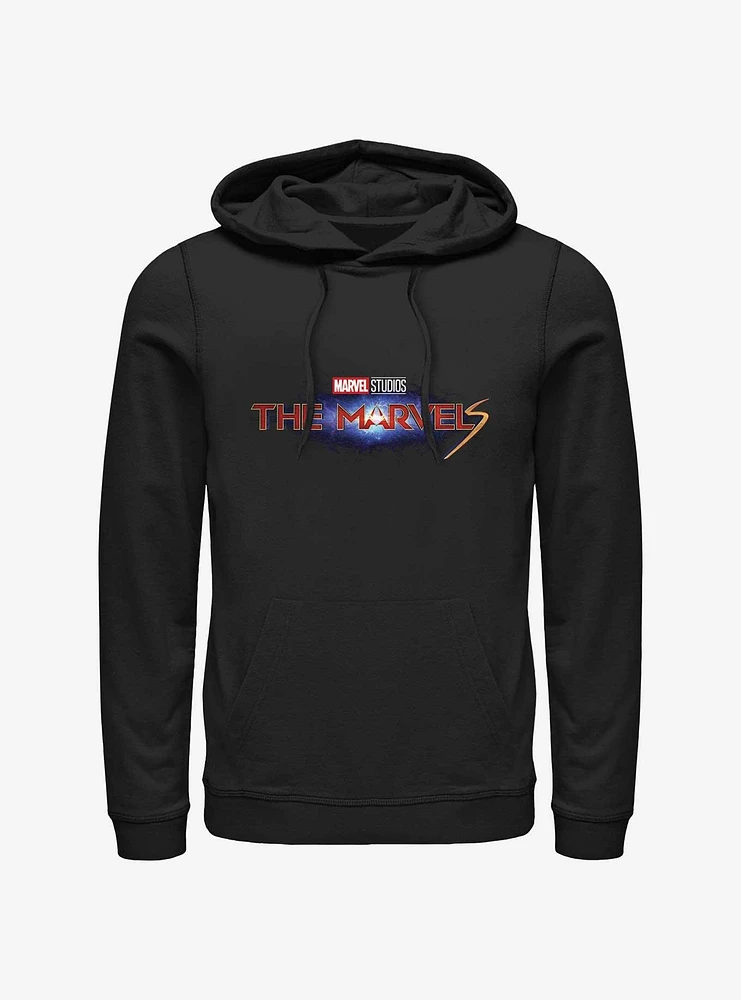 Marvel The Marvels Galaxy Logo Hoodie