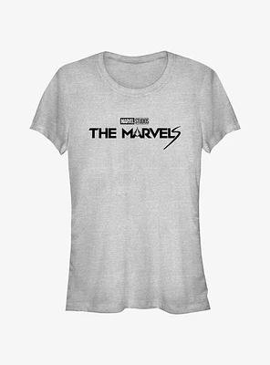 Marvel The Marvels Logo Girls T-Shirt