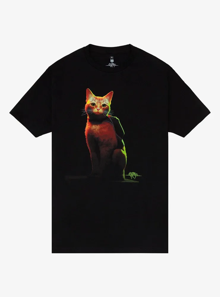 Hot Topic Stray Main Character Cat T-Shirt