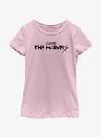 Marvel The Marvels Logo Girls Youth T-Shirt