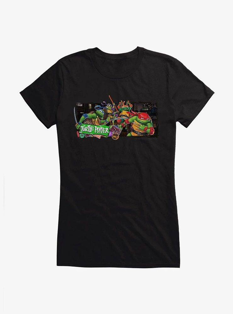 Teenage Mutant Ninja Turtles: Mayhem Team Turtles Girls T-Shirt