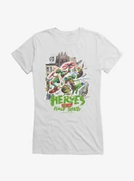 Teenage Mutant Ninja Turtles: Mayhem Heroes A Half Shell Girls T-Shirt