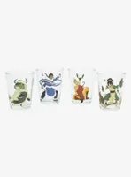 Avatar: The Last Airbender Character Mini Glass Set