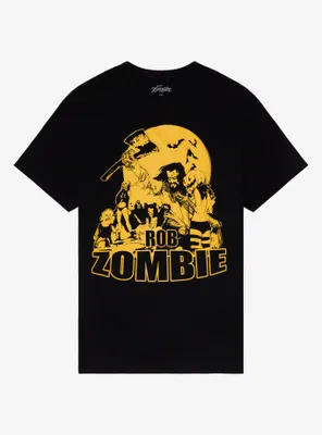 Rob Zombie Ghouls Glow-In-The-Dark Girls Boyfriend Fit T-Shirt