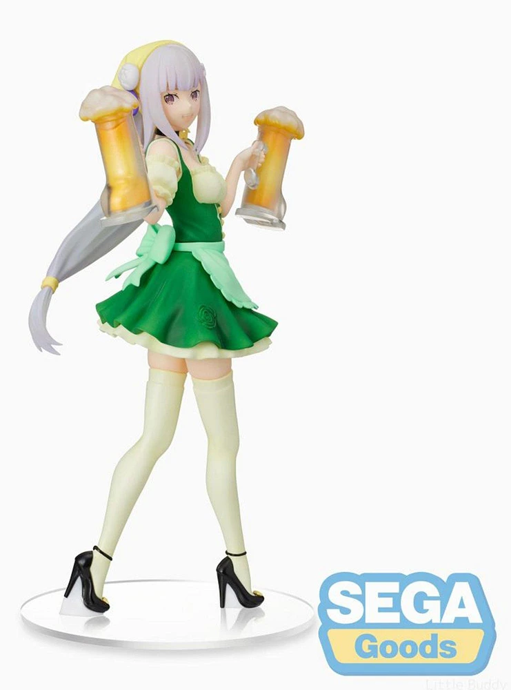 Sega Re:Zero Starting Life in Another World Super Premium Emilia Figure (Oktoberfest Ver.)