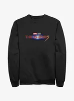 Marvel The Marvels Galaxy Logo Sweatshirt