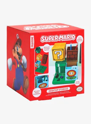 Nintendo Super Mario Game Desktop Organizer
