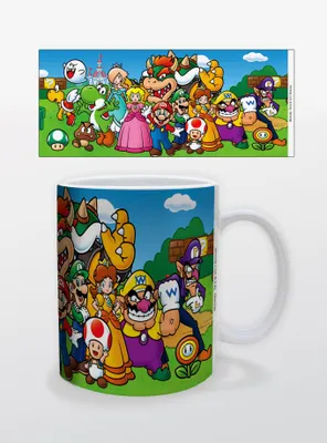Nintendo Super Mario Bros. Group Photo Mug
