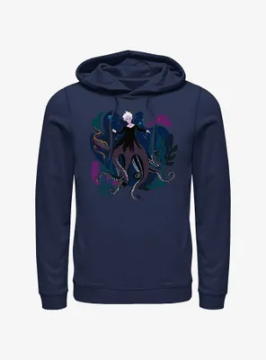 Disney The Little Mermaid Live Action Ursula With Flotsam and Jetsam Hoodie