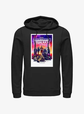 Marvel Guardians of the Galaxy Vol. 3 Universal Family Poster Hoodie