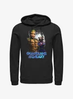 Marvel Guardians of the Galaxy Vol. 3 Duo Team Groot and Rocket Hoodie