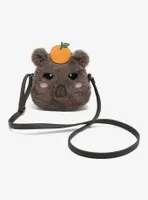 Capybara Furry Figural Crossbody Bag