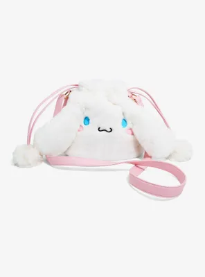 Her Universe Cinnamoroll Plush Bucket Crossbody Bag