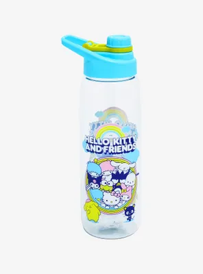 Hello Kitty And Friends Pastel Group Water Bottle
