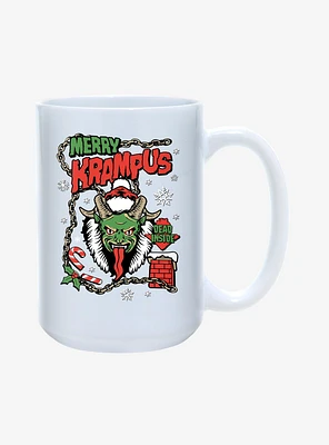 Hot Topic Merry Krampus Chains Mug 15oz