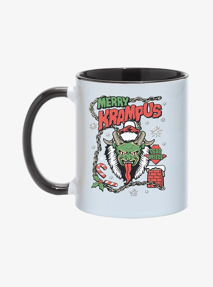 Hot Topic Merry Krampus Chains Mug