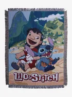 Disney Lilo & Stitch Duo Tapestry Throw Blanket