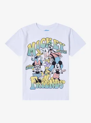 Disney Mickey and Friends Group Portrait Youth T-Shirt - BoxLunch Exclusive