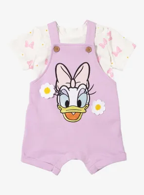 Disney Daisy Duck Infant Overall Set - BoxLunch Exclusive