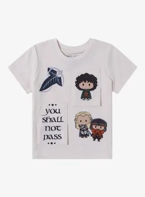 The Lord of Rings Chibi Characters Flip Portrait Toddler T-Shirt - BoxLunch Exclusive