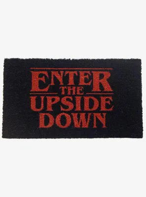 Stranger Things Enter the Upside Down Doormat