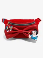 Loungefly Disney Snow White and the Seven Dwarfs Velvet Bow Beltbag