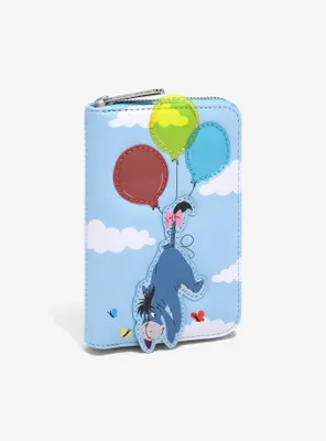Loungefly Disney Winnie the Pooh Eeyore and Piglet Balloons Wallet
