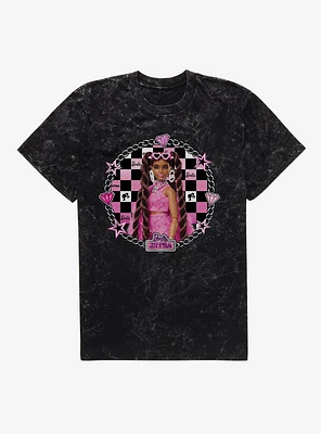 Barbie Extra Doll Glam Chain Mineral Wash T-Shirt