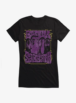 Black Sabbath Groovy Group Girls T-Shirt