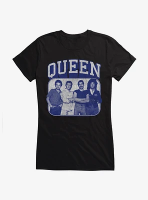 Queen Vintage Collegiate Group Girls T-Shirt