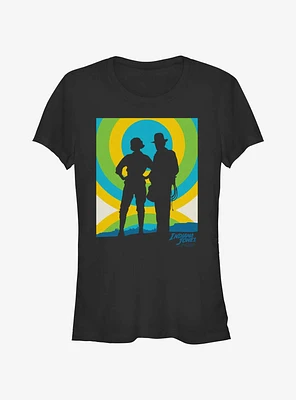 Indiana Jones and the Dial of Destiny Bubble Duo Helena Shaw Girls T-Shirt