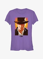 Indiana Jones and the Dial of Destiny Popped Hat Girls T-Shirt