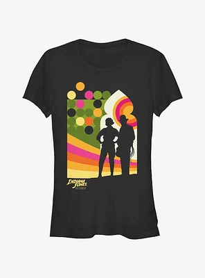 Indiana Jones and the Dial of Destiny Swoosh Duo Girls T-Shirt