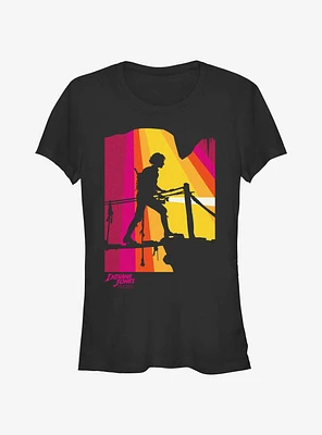Indiana Jones and the Dial of Destiny Exploring Caves Helena Shaw Girls T-Shirt