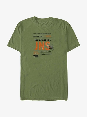 Indiana Jones and the Dial of Destiny Greece Passport Extra Soft T-Shirt