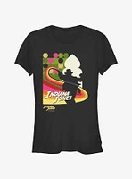 Indiana Jones and the Dial of Destiny Lasso Swoosh Girls T-Shirt