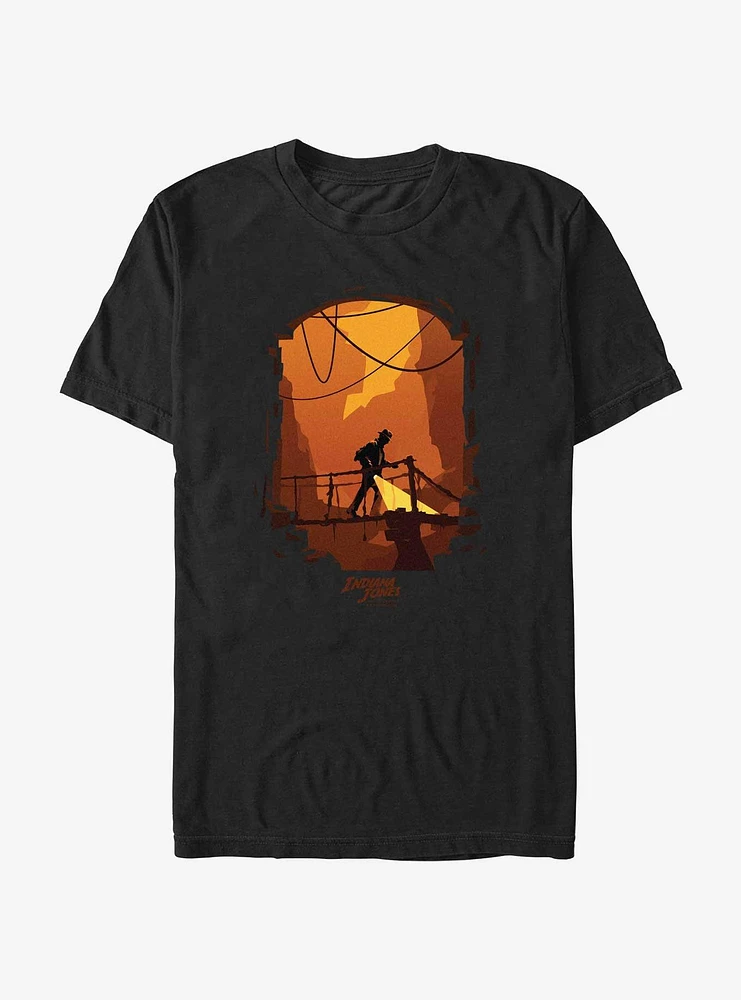 Indiana Jones and the Dial of Destiny Cave Exploring T-Shirt