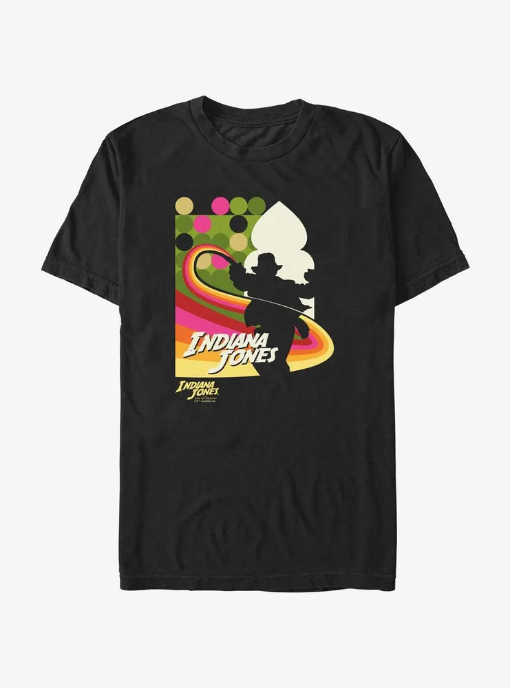 Indiana Jones and the Dial of Destiny Lasso Swoosh T-Shirt