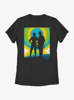 Indiana Jones and the Dial of Destiny Bubble Duo Helena Shaw Womens T-Shirt