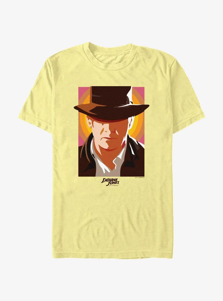 Indiana Jones and the Dial of Destiny Popped Hat T-Shirt