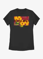 Indiana Jones and the Dial of Destiny Sixties Wallpaper Womens T-Shirt