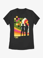 Indiana Jones and the Dial of Destiny Swoosh Duo Womens T-Shirt